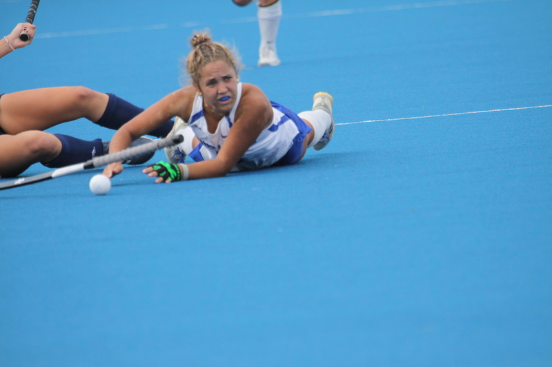 St Louis University (SLU) Womens Field Hockey vs La Salle University 2025 XXII.jpg :: St Louis University (SLU) Women's Field Hockey vs La Salle University at the SLU Field Hockey Complex in St. Louis, Missouri, USA the 1 pm game was a A10 match up between the number five teams. Both SLU and La Salle University were Number Five in the Atlantic 10 Conference. October 17th 2025, Division I, NCAA