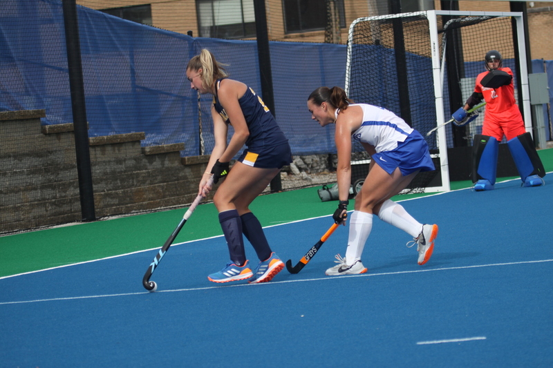 St Louis University (SLU) Womens Field Hockey vs La Salle University 2025 XXXXVII.jpg :: St Louis University (SLU) Women's Field Hockey vs La Salle University at the SLU Field Hockey Complex in St. Louis, Missouri, USA the 1 pm game was a A10 match up between the number five teams. Both SLU and La Salle University were Number Five in the Atlantic 10 Conference. October 17th 2025, Division I, NCAA
