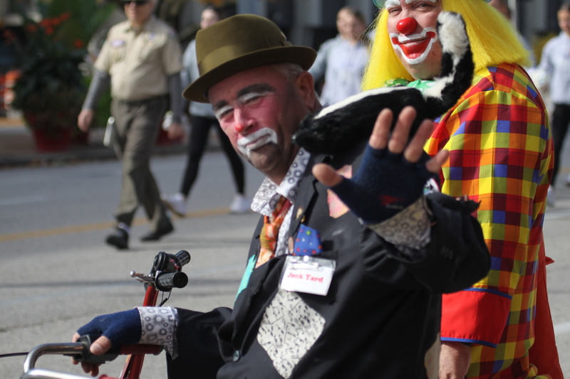 St Louis Veterans Day Parade 2025 LXII.jpg :: St Louis Veterans Day Parade on Market Street in Downtown St. Louis, Missouri, USA. The parade was proceeded by a race and walk 10th Annual Veterans Day 5K ended at the Old City Hall and Soldiers Memorial Military Museum on 1315 Chestnut, St. Louis, Missouri, USA. The Parade consists of JROTC, Cars, Motorcycles, VA Organizations, Moolah Shriners (YOMO), DAV, and Marching supporters.    