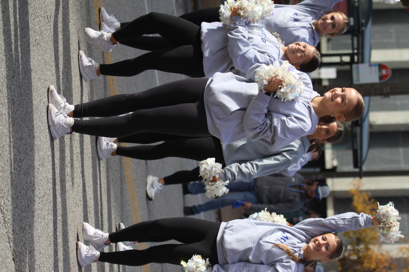 St Louis Veterans Day Parade 2025 LXIII.jpg :: St Louis Veterans Day Parade on Market Street in Downtown St. Louis, Missouri, USA. The parade was proceeded by a race and walk 10th Annual Veterans Day 5K ended at the Old City Hall and Soldiers Memorial Military Museum on 1315 Chestnut, St. Louis, Missouri, USA. The Parade consists of JROTC, Cars, Motorcycles, VA Organizations, Moolah Shriners (YOMO), DAV, and Marching supporters.    