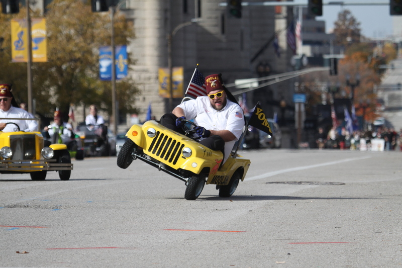St Louis Veterans Day Parade 2025 LXXII.jpg :: St Louis Veterans Day Parade on Market Street in Downtown St. Louis, Missouri, USA. The parade was proceeded by a race and walk 10th Annual Veterans Day 5K ended at the Old City Hall and Soldiers Memorial Military Museum on 1315 Chestnut, St. Louis, Missouri, USA. The Parade consists of JROTC, Cars, Motorcycles, VA Organizations, Moolah Shriners (YOMO), DAV, and Marching supporters.    