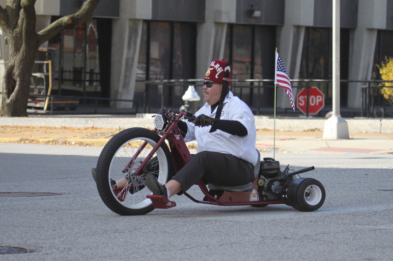 St Louis Veterans Day Parade 2025 LXXVI.jpg :: St Louis Veterans Day Parade on Market Street in Downtown St. Louis, Missouri, USA. The parade was proceeded by a race and walk 10th Annual Veterans Day 5K ended at the Old City Hall and Soldiers Memorial Military Museum on 1315 Chestnut, St. Louis, Missouri, USA. The Parade consists of JROTC, Cars, Motorcycles, VA Organizations, Moolah Shriners (YOMO), DAV, and Marching supporters.    