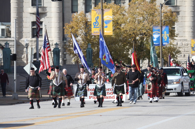 St Louis Veterans Day Parade 2025 LXXX.jpg :: St Louis Veterans Day Parade on Market Street in Downtown St. Louis, Missouri, USA. The parade was proceeded by a race and walk 10th Annual Veterans Day 5K ended at the Old City Hall and Soldiers Memorial Military Museum on 1315 Chestnut, St. Louis, Missouri, USA. The Parade consists of JROTC, Cars, Motorcycles, VA Organizations, Moolah Shriners (YOMO), DAV, and Marching supporters.    