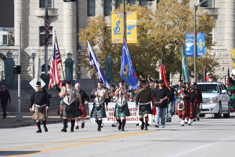St Louis Veterans Day Parade 2025 LXXXI.jpg :: St Louis Veterans Day Parade on Market Street in Downtown St. Louis, Missouri, USA. The parade was proceeded by a race and walk 10th Annual Veterans Day 5K ended at the Old City Hall and Soldiers Memorial Military Museum on 1315 Chestnut, St. Louis, Missouri, USA. The Parade consists of JROTC, Cars, Motorcycles, VA Organizations, Moolah Shriners (YOMO), DAV, and Marching supporters.    