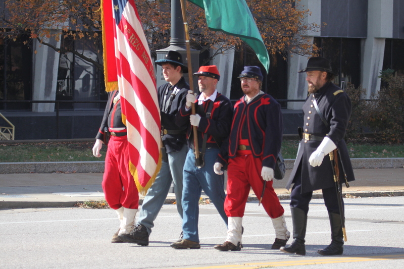 St Louis Veterans Day Parade 2025 LXXXIII.jpg :: St Louis Veterans Day Parade on Market Street in Downtown St. Louis, Missouri, USA. The parade was proceeded by a race and walk 10th Annual Veterans Day 5K ended at the Old City Hall and Soldiers Memorial Military Museum on 1315 Chestnut, St. Louis, Missouri, USA. The Parade consists of JROTC, Cars, Motorcycles, VA Organizations, Moolah Shriners (YOMO), DAV, and Marching supporters.    