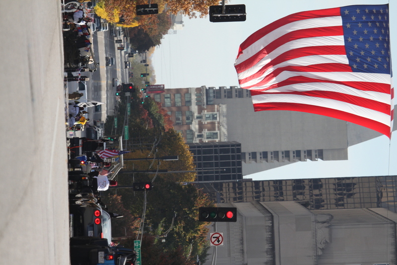 St Louis Veterans Day Parade 2025 LXXXIV.jpg :: St Louis Veterans Day Parade on Market Street in Downtown St. Louis, Missouri, USA. The parade was proceeded by a race and walk 10th Annual Veterans Day 5K ended at the Old City Hall and Soldiers Memorial Military Museum on 1315 Chestnut, St. Louis, Missouri, USA. The Parade consists of JROTC, Cars, Motorcycles, VA Organizations, Moolah Shriners (YOMO), DAV, and Marching supporters.    
