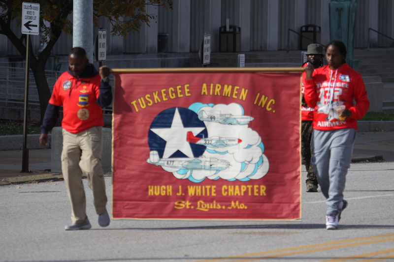 St Louis Veterans Day Parade 2025 LXXXVI.jpg :: St Louis Veterans Day Parade on Market Street in Downtown St. Louis, Missouri, USA. The parade was proceeded by a race and walk 10th Annual Veterans Day 5K ended at the Old City Hall and Soldiers Memorial Military Museum on 1315 Chestnut, St. Louis, Missouri, USA. The Parade consists of JROTC, Cars, Motorcycles, VA Organizations, Moolah Shriners (YOMO), DAV, and Marching supporters.    