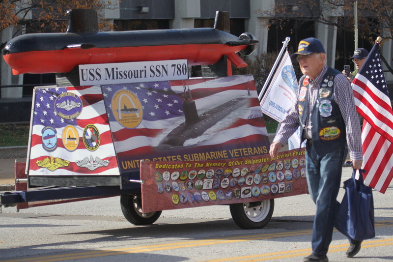 St Louis Veterans Day Parade 2025 LXXXVII.jpg :: St Louis Veterans Day Parade on Market Street in Downtown St. Louis, Missouri, USA. The parade was proceeded by a race and walk 10th Annual Veterans Day 5K ended at the Old City Hall and Soldiers Memorial Military Museum on 1315 Chestnut, St. Louis, Missouri, USA. The Parade consists of JROTC, Cars, Motorcycles, VA Organizations, Moolah Shriners (YOMO), DAV, and Marching supporters.    