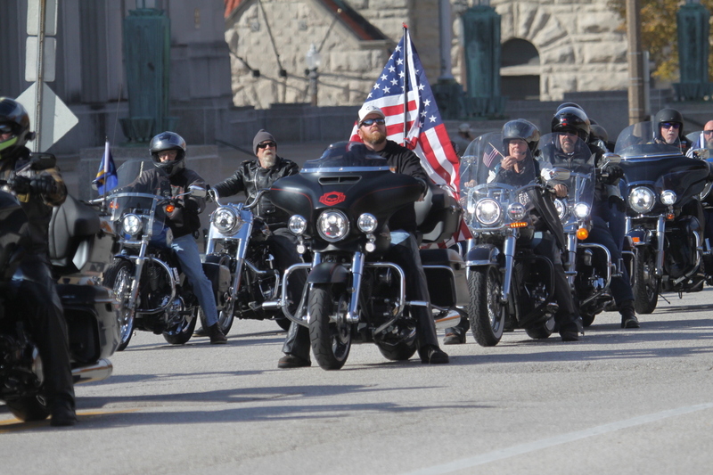 St Louis Veterans Day Parade 2025 LXXXX.jpg :: St Louis Veterans Day Parade on Market Street in Downtown St. Louis, Missouri, USA. The parade was proceeded by a race and walk 10th Annual Veterans Day 5K ended at the Old City Hall and Soldiers Memorial Military Museum on 1315 Chestnut, St. Louis, Missouri, USA. The Parade consists of JROTC, Cars, Motorcycles, VA Organizations, Moolah Shriners (YOMO), DAV, and Marching supporters.    