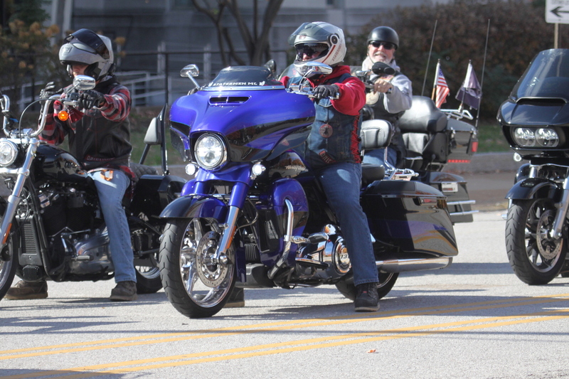 St Louis Veterans Day Parade 2025 LXXXXIX.jpg :: St Louis Veterans Day Parade on Market Street in Downtown St. Louis, Missouri, USA. The parade was proceeded by a race and walk 10th Annual Veterans Day 5K ended at the Old City Hall and Soldiers Memorial Military Museum on 1315 Chestnut, St. Louis, Missouri, USA. The Parade consists of JROTC, Cars, Motorcycles, VA Organizations, Moolah Shriners (YOMO), DAV, and Marching supporters.    