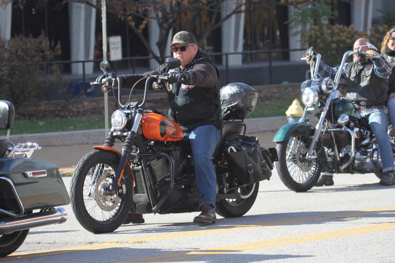 St Louis Veterans Day Parade 2025 LXXXXVII.jpg :: St Louis Veterans Day Parade on Market Street in Downtown St. Louis, Missouri, USA. The parade was proceeded by a race and walk 10th Annual Veterans Day 5K ended at the Old City Hall and Soldiers Memorial Military Museum on 1315 Chestnut, St. Louis, Missouri, USA. The Parade consists of JROTC, Cars, Motorcycles, VA Organizations, Moolah Shriners (YOMO), DAV, and Marching supporters.    