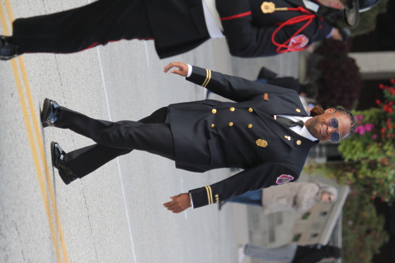 St Louis Veterans Day Parade 2025 XXX.jpg :: St. Louis Veterans Day Parade 2025 in St. Louis, Missouri, USA at the Soldiers Memorial Military Museum in Downtown St. Louis on 1315 Chestnut, St. Louis, Missouri, USA. The parade route is on Market Street. The crowd gathered for the remembrance and honoring of our nations Veterans The parade is always blessed by the St. Louis area JROTC and bands from local High Schools. 