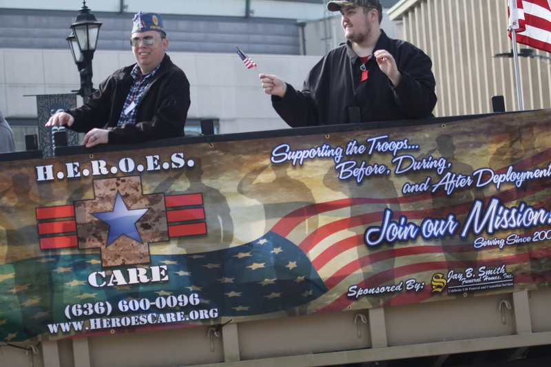 St Louis Veterans Day Parade 2025 XXXXVIII.jpg :: St Louis Veterans Day Parade on Market Street in Downtown St. Louis, Missouri, USA. The parade was proceeded by a race and walk 10th Annual Veterans Day 5K ended at the Old City Hall and Soldiers Memorial Military Museum on 1315 Chestnut, St. Louis, Missouri, USA. The Parade consists of JROTC, Cars, Motorcycles, VA Organizations, Moolah Shriners (YOMO), DAV, and Marching supporters.    