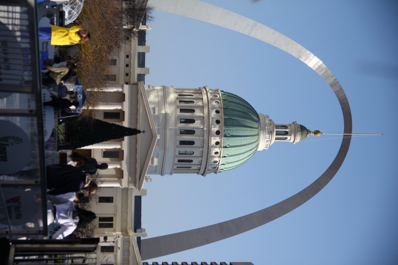 St Louis Winterfest 2025 III.jpg :: Winterfest 2025 at Kiener Plaza in St. Louis, Missouri, USA. Winterfest is the event in Downtown St. Louis open for the Winter Holidays. The St. Louis Tree Lighting is at the Old Courthouse across the lawn from Kiener Plaza. Things do include ice skating, igloo lounges, and food vendors. St. Louis invites you to come and enjoy the family fun of Winterfest 2025. opening day 11/22/2025 
