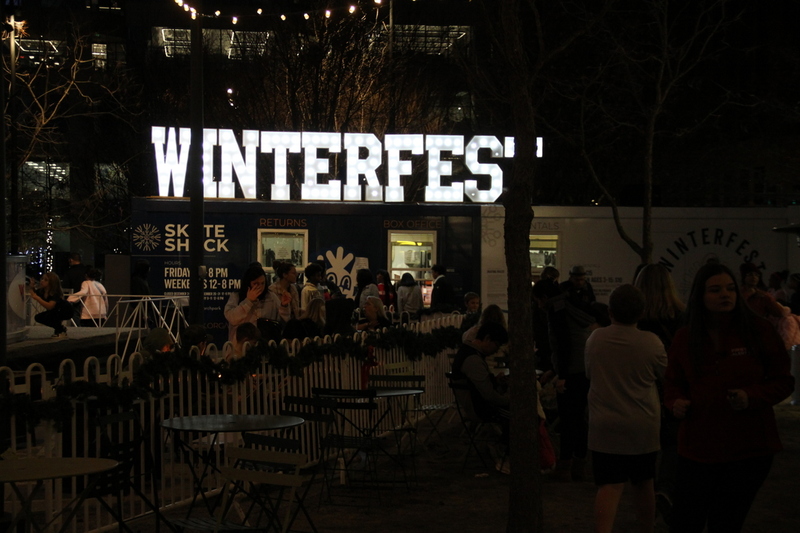 St Louis Winterfest 2025 LII.jpg :: St. Louis WINTERFEST 2025-2026 November 22, 2025 to January 11,2026 at Kiener Plaza-St. Louis, Missouri, USA. 10th Anniversary - Ice Skating, Cozy Igloos, Marshmallow-Toasting, S'mores stations, Under thousands of twinkling lights, Ameren Missouri Festival of Lights, The Salvation Army Tree of Lights