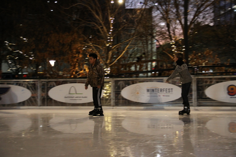 St Louis Winterfest 2025 LIII.jpg :: St. Louis WINTERFEST 2025-2026 November 22, 2025 to January 11,2026 at Kiener Plaza-St. Louis, Missouri, USA. 10th Anniversary - Ice Skating, Cozy Igloos, Marshmallow-Toasting, S'mores stations, Under thousands of twinkling lights, Ameren Missouri Festival of Lights, The Salvation Army Tree of Lights