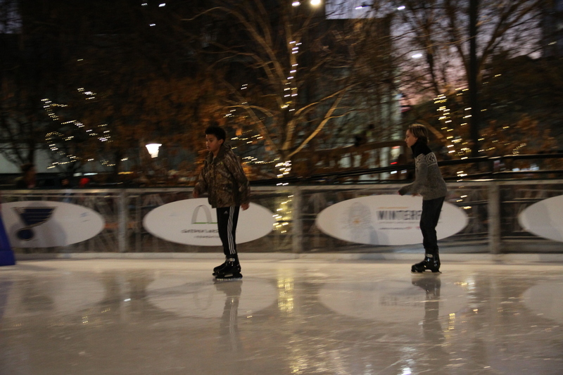 St Louis Winterfest 2025 LIV.jpg :: St. Louis WINTERFEST 2025-2026 November 22, 2025 to January 11,2026 at Kiener Plaza-St. Louis, Missouri, USA. 10th Anniversary - Ice Skating, Cozy Igloos, Marshmallow-Toasting, S'mores stations, Under thousands of twinkling lights, Ameren Missouri Festival of Lights, The Salvation Army Tree of Lights