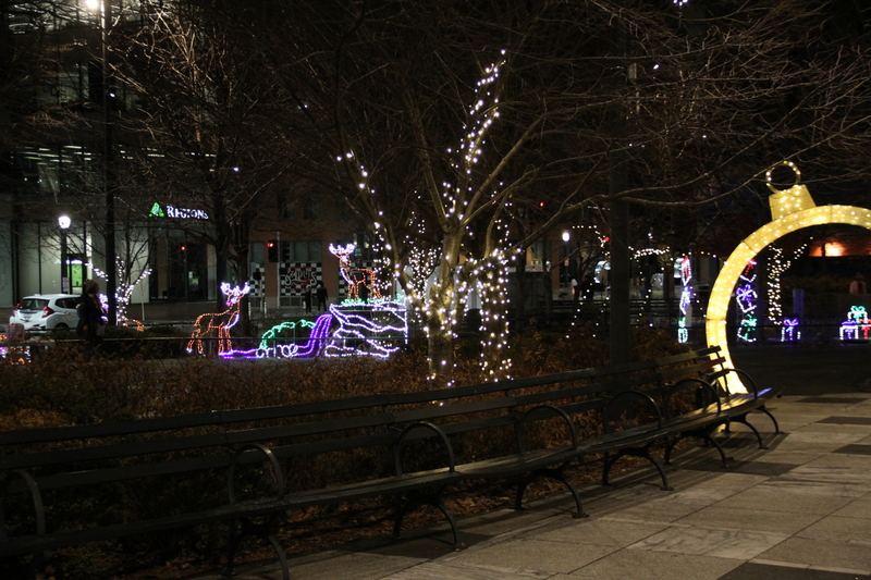 St Louis Winterfest 2025 LXIX.jpg :: St. Louis WINTERFEST 2025-2026 November 22, 2025 to January 11,2026 at Kiener Plaza-St. Louis, Missouri, USA. 10th Anniversary - Ice Skating, Cozy Igloos, Marshmallow-Toasting, S'mores stations, Under thousands of twinkling lights, Ameren Missouri Festival of Lights, The Salvation Army Tree of Lights