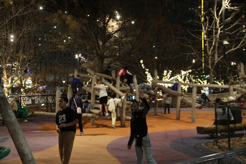 St Louis Winterfest 2025 LXVII.jpg :: St. Louis WINTERFEST 2025-2026 November 22, 2025 to January 11,2026 at Kiener Plaza-St. Louis, Missouri, USA. 10th Anniversary - Ice Skating, Cozy Igloos, Marshmallow-Toasting, S'mores stations, Under thousands of twinkling lights, Ameren Missouri Festival of Lights, The Salvation Army Tree of Lights