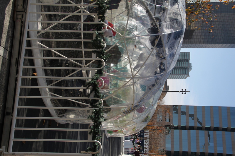 St Louis Winterfest 2025 VI.jpg :: Winterfest 2025 at Kiener Plaza in St. Louis, Missouri, USA. Winterfest is the event in Downtown St. Louis open for the Winter Holidays. The St. Louis Tree Lighting is at the Old Courthouse across the lawn from Kiener Plaza. Things do include ice skating, igloo lounges, and food vendors. St. Louis invites you to come and enjoy the family fun of Winterfest 2025. opening day 11/22/2025 