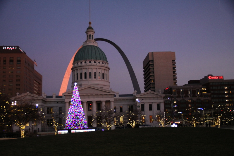 St Louis Winterfest 2025 XXIII.jpg :: St. Louis WINTERFEST 2025-2026 at Kiener Plaza in Downtown St. Louis, Missouri, USA. 10th Anniversary the festival has food and drink family fun from November 22,2025 to January 11,2026. On-site activities Ice Skating, Cozy Igloos, Marshmallow toasting, S'mores station, all under thousands of twinkling lights. Ameren Missouri Festival of Lights, The Salvation Army Tree of Lights movie night and fireworks