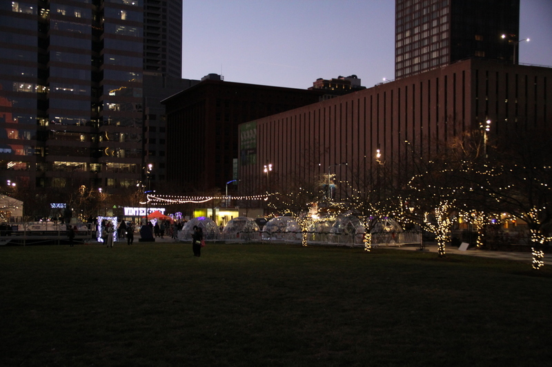 St Louis Winterfest 2025 XXVI.jpg :: St. Louis WINTERFEST 2025-2026 at Kiener Plaza in Downtown St. Louis, Missouri, USA. 10th Anniversary the festival has food and drink family fun from November 22,2025 to January 11,2026. On-site activities Ice Skating, Cozy Igloos, Marshmallow toasting, S'mores station, all under thousands of twinkling lights. Ameren Missouri Festival of Lights, The Salvation Army Tree of Lights movie night and fireworks