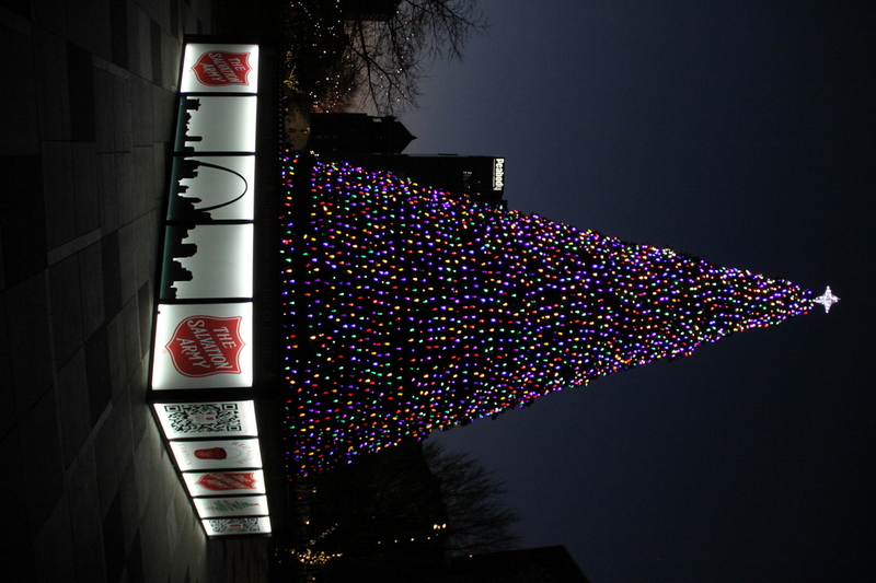 St Louis Winterfest 2025 XXXV.jpg :: St. Louis WINTERFEST 2025-2026 at Kiener Plaza in Downtown St. Louis, Missouri, USA. 10th Anniversary the festival has food and drink family fun from November 22,2025 to January 11,2026. On-site activities Ice Skating, Cozy Igloos, Marshmallow toasting, S'mores station, all under thousands of twinkling lights. Ameren Missouri Festival of Lights, The Salvation Army Tree of Lights movie night and fireworks