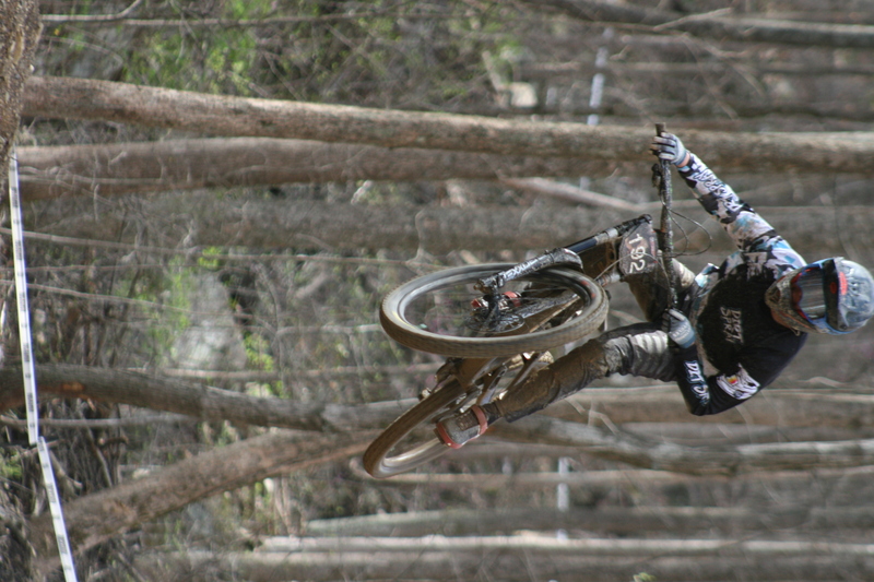 Tennessee National Mountain Bike Festival 2023 LVI.jpg :: Tennessee National 2023 - Tennessee Mountain Bike Festival 2023 - Windrock Bicycle Park in Oliver Springs, Tennessee, USA. Mountain Bike Downhill on the wooded trail in hills of Tennessee. Fast downhill action with aerials throughout the run. Red Bull gives you wings. 