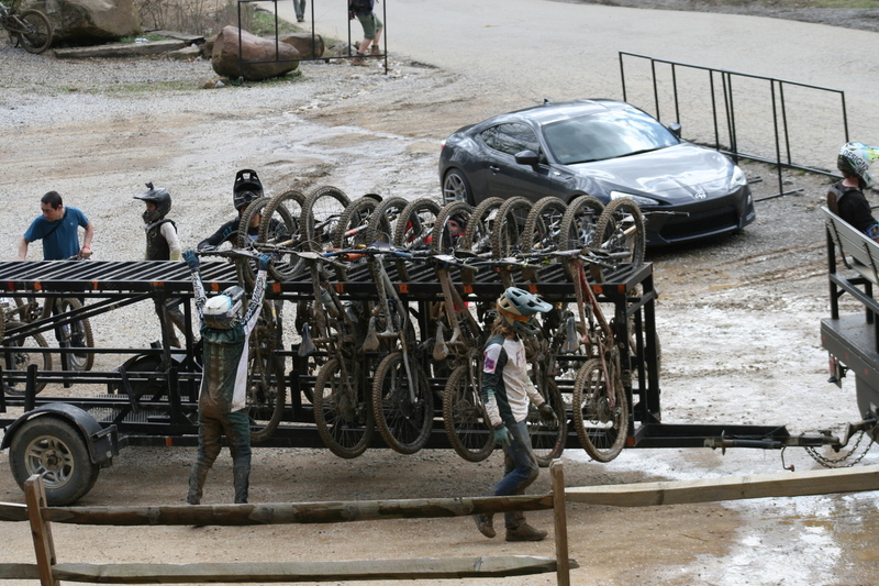 Tennessee National Mountain Bike Festival 2023 XXIV.jpg :: Tennessee National 2023 - Tennessee Mountain Bike Festival 2023 - Windrock Bicycle Park in Oliver Springs, Tennessee, USA. Mountain Bike Downhill on the wooded trail in hills of Tennessee. Fast downhill action with aerials throughout the run. Red Bull gives you wings. 