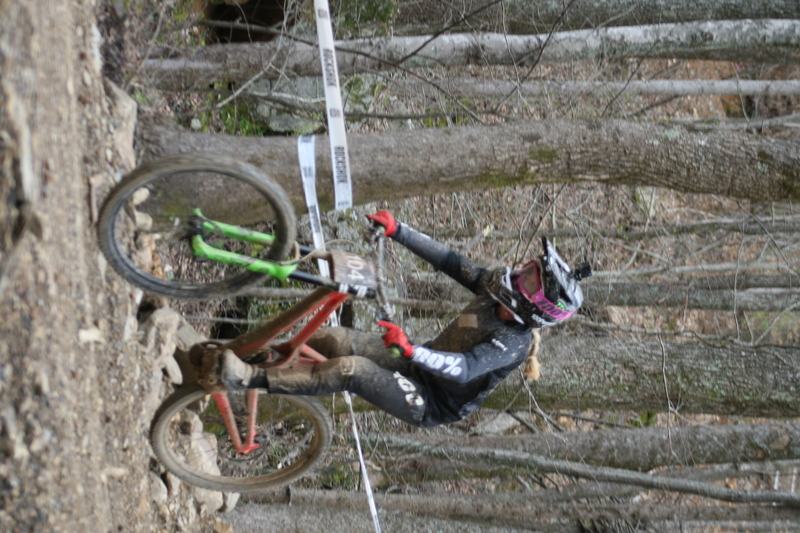 Tennessee National Mountain Bike Park Festival 2023 III.jpg :: Tennessee National 2023 - Tennessee Mountain Bike Festival 2023 - Windrock Bicycle Park in Oliver Springs, Tennessee, USA. Mountain Bike Downhill on the wooded trail in hills of Tennessee. Fast downhill action with aerials throughout the run. Red Bull gives you wings. 