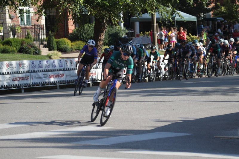Tour De Francis Park 2025 D -III.jpg :: Tour de Francis Park 2025/Gateway Cup 2025 - Women's Pro CAT 1/2 70 Minutes of racing - Tour de Francis Park! Francis Park, named after David Rowland Francis - President of the Louisiana Purchase Exposition (the 1904 World's Fair) is known for its wide tree lined streets and for having beautiful churches on every corner. Today the St. Louis Hills neighborhood Showcases gingerbread bungalows, stately homes and some of the tidiest landscaping in St. Louis. - Gateway Cup Website - Riders that have been significantly delayed (have to get off bikes, step overriders, forced detour off course to continue, etc.) may report for a free lap. Rider's reporting are subject to the decision of the officials monitoring the course to allow the free lap. (web) Riders no longer have a free lap with four laps to the finish. Riders not on pace will be removed with four laps to the finish. This will remove slower riders not on lead lap and clear the course for riders sprinting for position. 