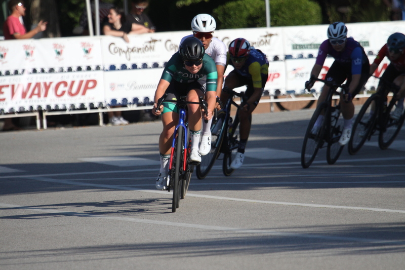 Tour De Francis Park 2025 D -LII.jpg :: Tour de Francis Park 2025/Gateway Cup 2025 - Women's Pro 1/2 70 Minutes of racing - Fast, Wide, Smooth, and FAST, the Tour de Francis Park is a series favorite. This long 1.2-mile course, is full throttle-feature one super-fast downhill Turn 2 that sets up a long uphill drag to the finish. -Gateway Cup webpage - A criterium, or crit, is a bike race consisting of several laps around a closed circuit, the length of each lap or ranging from about 400 meters to 10,000 meters. (Criterium webpage)