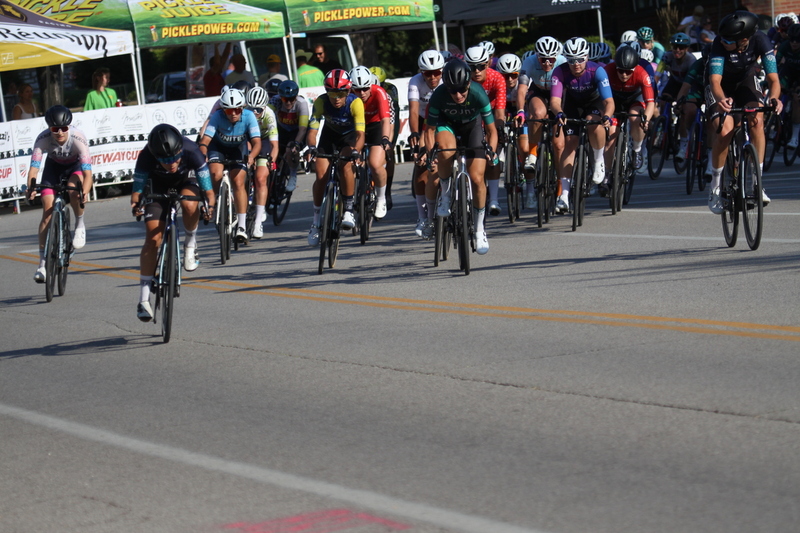 Tour De Francis Park 2025 D -XXXXIV.jpg :: Tour de Francis Park 2025/Gateway Cup 2025 - Women's Pro 1/2 70 Minutes of racing - Fast, Wide, Smooth, and FAST, the Tour de Francis Park is a series favorite. This long 1.2-mile course, is full throttle-feature one super-fast downhill Turn 2 that sets up a long uphill drag to the finish. -Gateway Cup webpage - A criterium, or crit, is a bike race consisting of several laps around a closed circuit, the length of each lap or ranging from about 400 meters to 10,000 meters. (Criterium webpage)