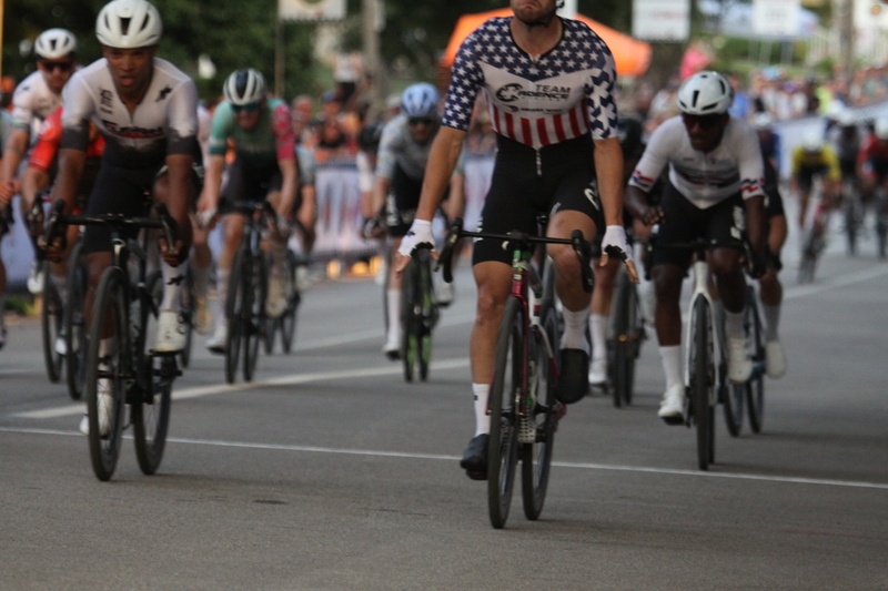 Tour De Francis Park 2025 E -LXXXXVIII.jpg :: Tour de Francis Park 2025, Gateway Cup 2025, Men's Pro CAT 1, 70-minute race, 150 racer field - Fast, Wide, smooth, and FAST, the Tour de Francis Park is a series favorite. This long 1.2-mile course is full throttle- featuring on super-fast downhill turn 2 sets up a long uphill drag to the finish. -Gateway Cup Website- A criterium, or crit, is a bike race consisting of several laps around a closed circuit, the length of each lap or ranging from about 400 meters to 10,000 meters. (google) This is a USA Cycling sanctioned race event. winner of the race Lucas Bourgoyne