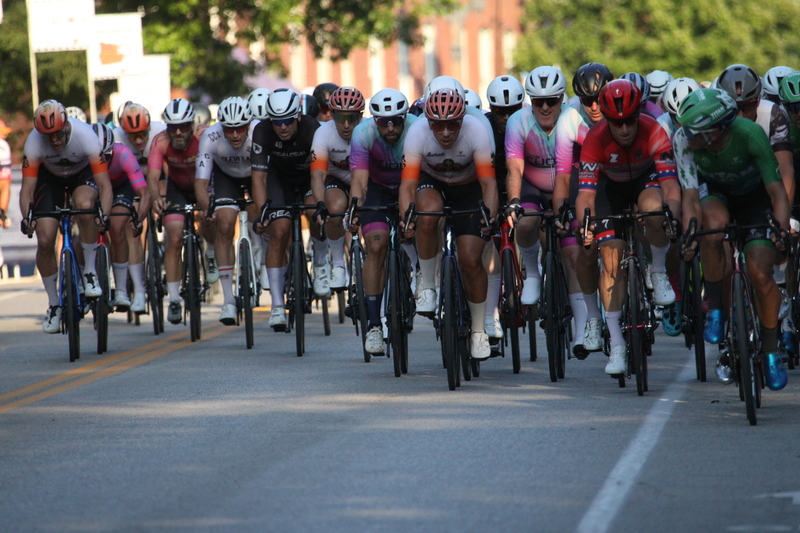 Tour De Lafayette 2025 B -LXVI.jpg :: Tour de Lafayette 2025/ Gateway Cup 2025 at Lafayette Square Park in South St. Louis City, Missouri, USA. Master 40+ CAT 1-4 50 Minutes. USA Cycling, Omnium - a multiple race event in track cycling. In recent years road racing has adopted the term to describe multi-day races that feature three primary road races events (time trail, mass start, and criterium). Four criteriums make this an Omnium. 
