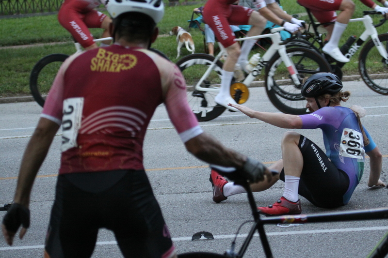 Tour De Lafayette 2025 B -LXXVI.jpg :: Tour de Florissant 2025/Gateway Cup 2025 at Lafayette Square Park in South St. Louis City, Missouri, USA. Masters 40+ CAT1-4 race is 50 minutes. The Lafayette Square neighborhood and business district as the first leg of the Gateway Cup gets underway in St. Louis first historic district, this nighttime criterium will take place under the lights as a flat, wide-open 0.9-mile course with four 90-degree turns. USA Cycling