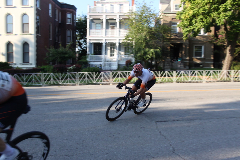 Tour De Lafayette 2025 B -XXXXVIII.jpg :: Tour de Lafayette 2025/ Gateway Cup 2025 at Lafayette Square Park in South St. Louis City, Missouri, USA. Master 40+ CAT 1-4 50 Minutes. USA Cycling, Omnium - a multiple race event in track cycling. In recent years road racing has adopted the term to describe multi-day races that feature three primary road races events (time trail, mass start, and criterium). Four criteriums make this an Omnium. 