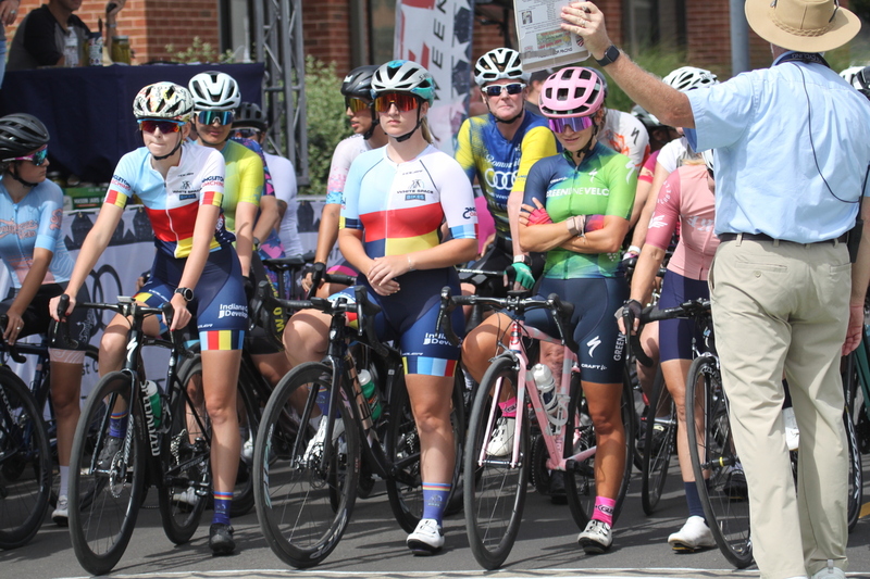 Tour de Florissant 2025 A -LI.jpg :: Tour de Florissant 2025/Gateway Cup 2025 - Women's 3-4-5 & Women's 40+, 40 minutes of racing, a field of 75 riders - September, 1st, 2025 - Tour de Florissant - New Course for 2025! The fourth and final leg of the Gateway Cup gets underway in Historic Old Town Florissant in St. Louis County. This technical course races through one of St. Louis' most nostalgic locales. Note - the course has been shifted to a flat finish in front of Historic City Hall, one mild climb, 6 turns. Category 4 (CAT 4) After gaining some experience, riders can upgrade to CAT 4, where races are longer and more competitive. Category 3 (CAT 3) This intermediate category features longer and more challenging races, requiring a good understanding of racing tactics. USA Cycling 