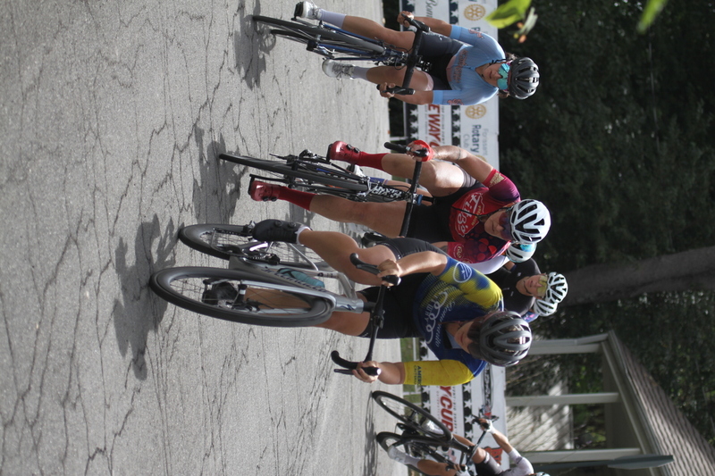 Tour de Florissant 2025 A -LVI.jpg :: Tour de Florissant 2025/Gateway Cup 2025 - Women's 3-4-5 & Women's 40+, 40 minutes of racing, a field of 75 riders - September, 1st, 2025 - Tour de Florissant - New Course for 2025! The fourth and final leg of the Gateway Cup gets underway in Historic Old Town Florissant in St. Louis County. This technical course races through one of St. Louis' most nostalgic locales. Note - the course has been shifted to a flat finish in front of Historic City Hall, one mild climb, 6 turns. Category 4 (CAT 4) After gaining some experience, riders can upgrade to CAT 4, where races are longer and more competitive. Category 3 (CAT 3) This intermediate category features longer and more challenging races, requiring a good understanding of racing tactics. USA Cycling 