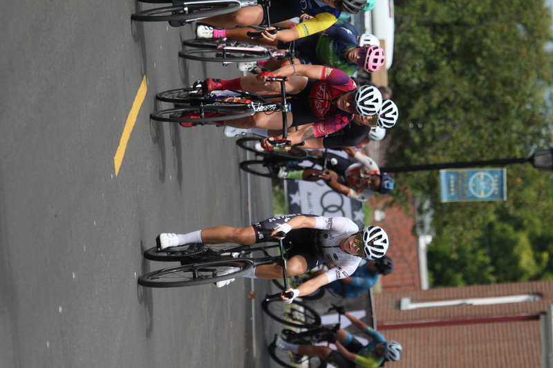Tour de Florissant 2025 A -LXVII.jpg :: Tour de Florissant 2025/Gateway Cup 2025 - Women's 3-4-5 & Women's 40+, 40 minutes of racing, a field of 75 riders - September, 1st, 2025 - Tour de Florissant - New Course for 2025! The fourth and final leg of the Gateway Cup gets underway in Historic Old Town Florissant in St. Louis County. This technical course races through one of St. Louis' most nostalgic locales. Note - the course has been shifted to a flat finish in front of Historic City Hall, one mild climb, 6 turns. Category 4 (CAT 4) After gaining some experience, riders can upgrade to CAT 4, where races are longer and more competitive. Category 3 (CAT 3) This intermediate category features longer and more challenging races, requiring a good understanding of racing tactics. USA Cycling 