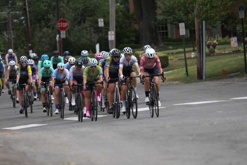 Tour de Florissant 2025 A -LXXIX.jpg :: Tour de Florissant 2025/Gateway Cup 2025 - Women's 3-4-5 & Women's 40+, 40 minutes of racing, a field of 75 riders - September, 1st, 2025 - Tour de Florissant - New Course for 2025! The fourth and final leg of the Gateway Cup gets underway in Historic Old Town Florissant in St. Louis County. This technical course races through one of St. Louis' most nostalgic locales. Note - the course has been shifted to a flat finish in front of Historic City Hall, one mild climb, 6 turns. Category 4 (CAT 4) After gaining some experience, riders can upgrade to CAT 4, where races are longer and more competitive. Category 3 (CAT 3) This intermediate category features longer and more challenging races, requiring a good understanding of racing tactics. USA Cycling 