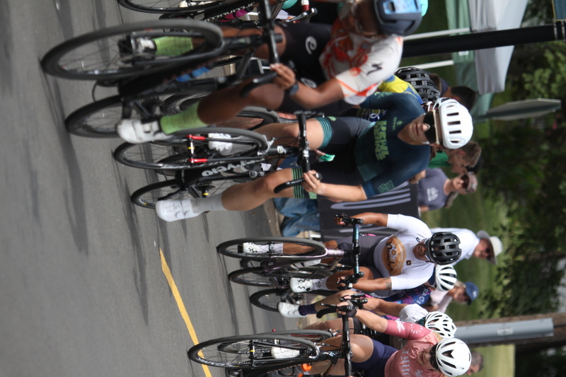 Tour de Florissant 2025 A -LXXV.jpg :: Tour de Florissant 2025/Gateway Cup 2025 - Women's 3-4-5 & Women's 40+, 40 minutes of racing, a field of 75 riders - September, 1st, 2025 - Tour de Florissant - New Course for 2025! The fourth and final leg of the Gateway Cup gets underway in Historic Old Town Florissant in St. Louis County. This technical course races through one of St. Louis' most nostalgic locales. Note - the course has been shifted to a flat finish in front of Historic City Hall, one mild climb, 6 turns. Category 4 (CAT 4) After gaining some experience, riders can upgrade to CAT 4, where races are longer and more competitive. Category 3 (CAT 3) This intermediate category features longer and more challenging races, requiring a good understanding of racing tactics. USA Cycling 