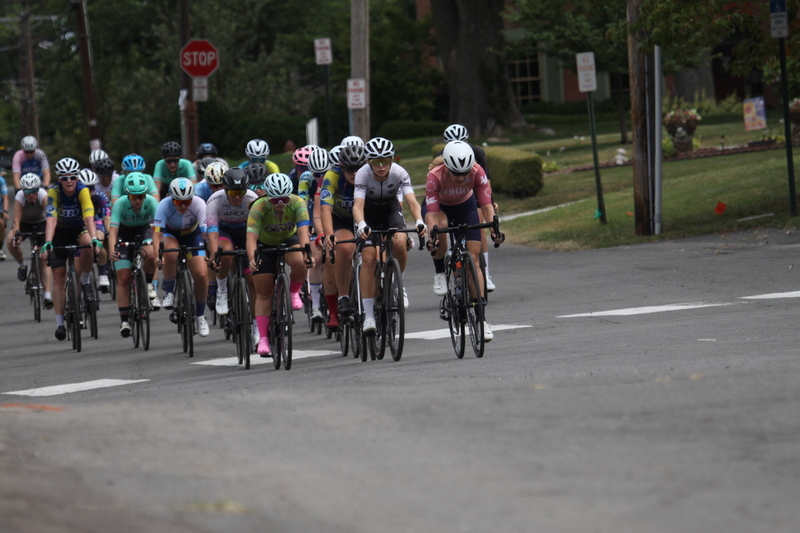 Tour de Florissant 2025 A -LXXVIII.jpg :: Tour de Florissant 2025/Gateway Cup 2025 - Women's 3-4-5 & Women's 40+, 40 minutes of racing, a field of 75 riders - September, 1st, 2025 - Tour de Florissant - New Course for 2025! The fourth and final leg of the Gateway Cup gets underway in Historic Old Town Florissant in St. Louis County. This technical course races through one of St. Louis' most nostalgic locales. Note - the course has been shifted to a flat finish in front of Historic City Hall, one mild climb, 6 turns. Category 4 (CAT 4) After gaining some experience, riders can upgrade to CAT 4, where races are longer and more competitive. Category 3 (CAT 3) This intermediate category features longer and more challenging races, requiring a good understanding of racing tactics. USA Cycling 