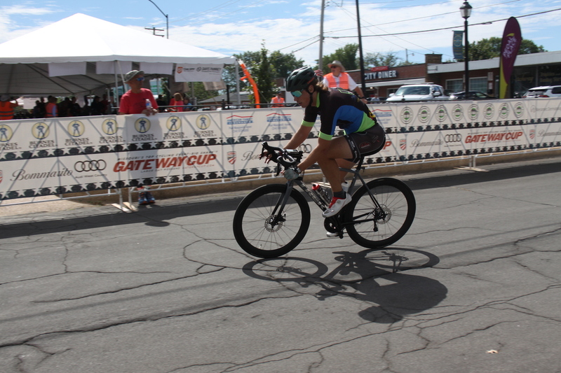 Tour de Florissant 2025 A -XIX.jpg :: Tour de Florissant 2025/Gateway Cup 2025, 2025 - September 1st- Men's Cat 4/5, 40 minutes of racing, a field of 75 riders - Tour de Florissant - New course for 2025! The fourth and final leg of the Gateway Cup gets underway in Historic Old Town Florissant in St. Louis County. This technical course races through one of St. Louis' most nostalgic locales. Note - the course has been shifted to a flat finish in front of Historic City Hall, one mild climb, 6 turns. Category 4 (CAT 4) After gaining some experience, riders can upgrade to CAT 4, where races are longer and more competitive. USA Cycling, Big Shark Bicycle Company, Bommarito Audi West County