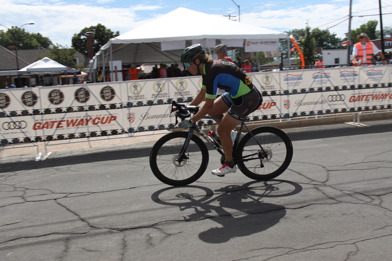 Tour de Florissant 2025 A -XX.jpg :: Tour de Florissant 2025/Gateway Cup 2025, 2025 - September 1st- Men's Cat 4/5, 40 minutes of racing, a field of 75 riders - Tour de Florissant - New course for 2025! The fourth and final leg of the Gateway Cup gets underway in Historic Old Town Florissant in St. Louis County. This technical course races through one of St. Louis' most nostalgic locales. Note - the course has been shifted to a flat finish in front of Historic City Hall, one mild climb, 6 turns. Category 4 (CAT 4) After gaining some experience, riders can upgrade to CAT 4, where races are longer and more competitive. USA Cycling, Big Shark Bicycle Company, Bommarito Audi West County