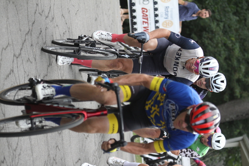 Tour de Florissant 2025 B -II.jpg :: Tour de Florissant 2025/Gateway Cup 2025 - Masters 50+/60+ CAT 1-4, 40 Minutes of racing, a field 100 - September 1st, 2025, Tour de Florissant - New course doe 2025! The fourth and final leg of the Gateway Cup gets underway in Historic Old Town Florissant in St. Louis County. This technical course races through one of St. Louis' most nostalgic locales. Note - the course has been shifted to a flat finish in front of Historic City Hall, on mild climb, 6 turns. This year was the 40th Anniversary of the Gateway Cup. 