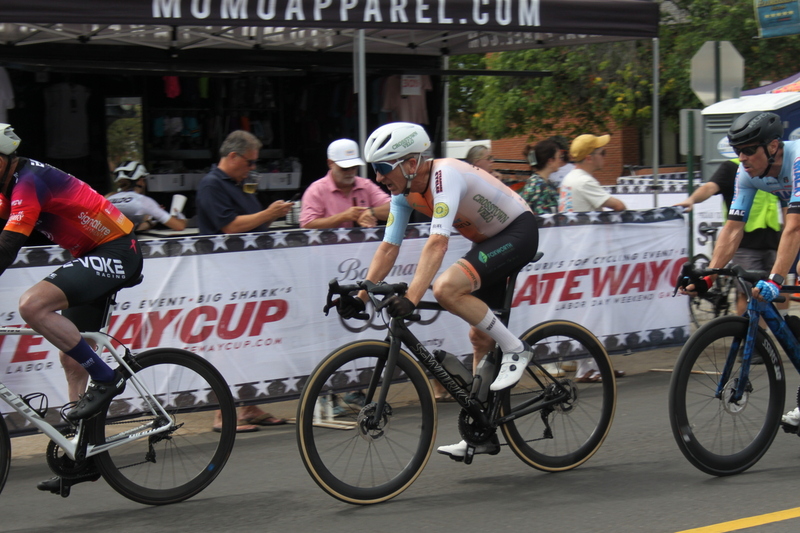 Tour de Florissant 2025 B -LV.jpg :: Tour de Florissant 2025/Gateway Cup 2025 - Masters 50+/60+ CAT 1-4, 40 Minutes of racing, a field 100 - September 1st 2025 - Tour de Florissant - New course 2025! The fourth and final leg of the Gateway Cup gets underway in Historic Old Town Florissant in St. Louis County. This technical course races through one of St. Louis' most nostalgic locales. Note - the course has been shifted to a flat finish in front of Historic City Hall, one mild climb, 6 turns. This is the 40th Anniversary of the Gateway Cup.  