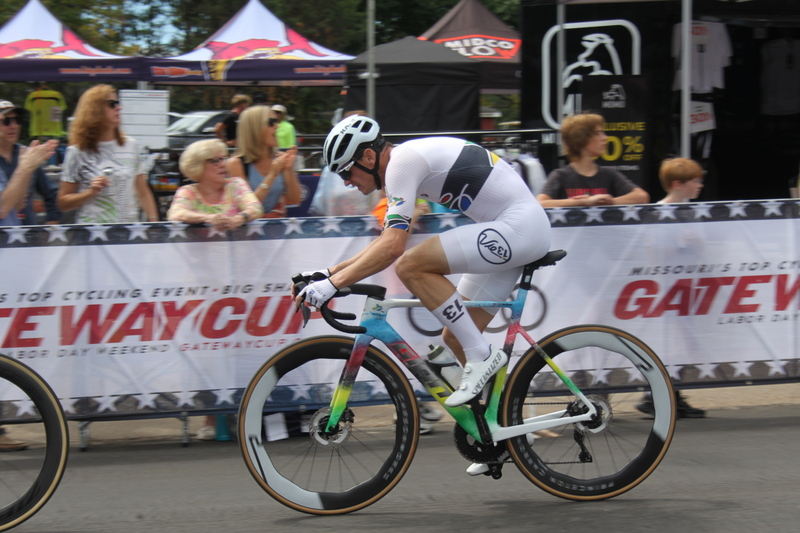 Tour de Florissant 2025 B -LXVI.jpg :: Tour de Florissant 2025/Gateway Cup 2025 - Masters 50+/60+ CAT 1-4, 40 Minutes of racing, a field 100 - September 1st 2025 - Tour de Florissant - New course 2025! The fourth and final leg of the Gateway Cup gets underway in Historic Old Town Florissant in St. Louis County. This technical course races through one of St. Louis' most nostalgic locales. Note - the course has been shifted to a flat finish in front of Historic City Hall, one mild climb, 6 turns. This is the 40th Anniversary of the Gateway Cup.  