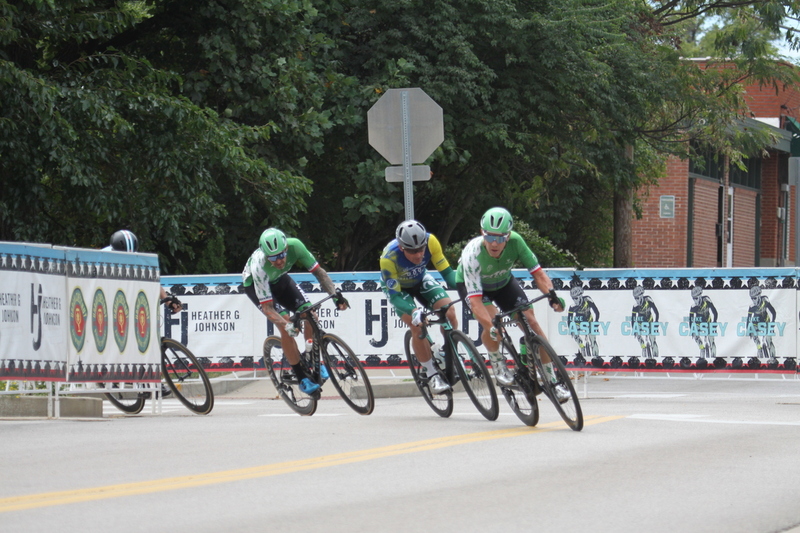 Tour de Florissant 2025 B -XI.jpg :: Tour de Florissant 2025/Gateway Cup 2025 - Masters 50+/60+ CAT 1-4, 40 Minutes of racing, a field 100 - September 1st, 2025, Tour de Florissant - New course doe 2025! The fourth and final leg of the Gateway Cup gets underway in Historic Old Town Florissant in St. Louis County. This technical course races through one of St. Louis' most nostalgic locales. Note - the course has been shifted to a flat finish in front of Historic City Hall, on mild climb, 6 turns. This year was the 40th Anniversary of the Gateway Cup. 