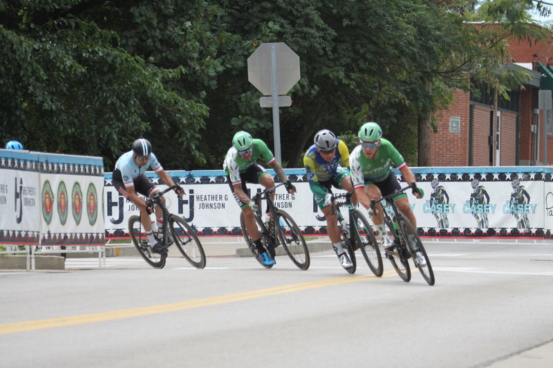 Tour de Florissant 2025 B -XII.jpg :: Tour de Florissant 2025/Gateway Cup 2025 - Masters 50+/60+ CAT 1-4, 40 Minutes of racing, a field 100 - September 1st, 2025, Tour de Florissant - New course doe 2025! The fourth and final leg of the Gateway Cup gets underway in Historic Old Town Florissant in St. Louis County. This technical course races through one of St. Louis' most nostalgic locales. Note - the course has been shifted to a flat finish in front of Historic City Hall, on mild climb, 6 turns. This year was the 40th Anniversary of the Gateway Cup. 